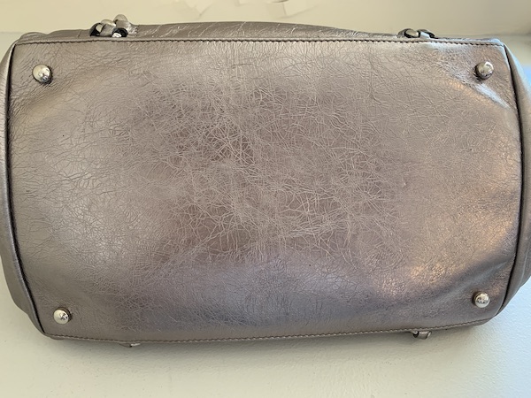 Chanel Pewter Bottom